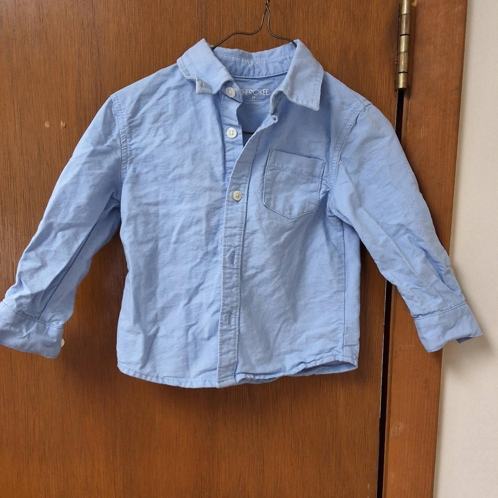 Light Blue Button-Up Shirt